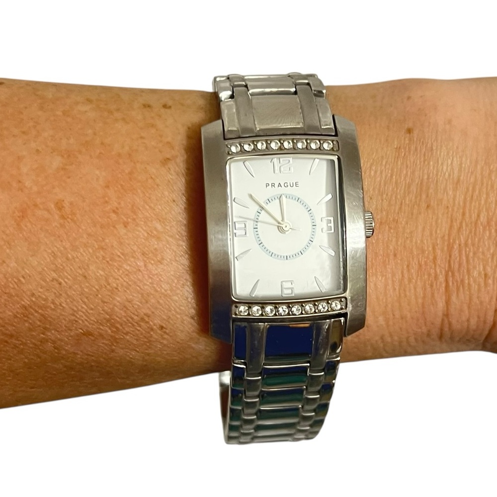 Prague Tank Style Rectangular Stainless Steel Cry… - image 3